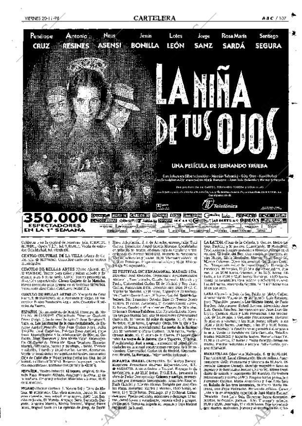 ABC MADRID 20-11-1998 página 107