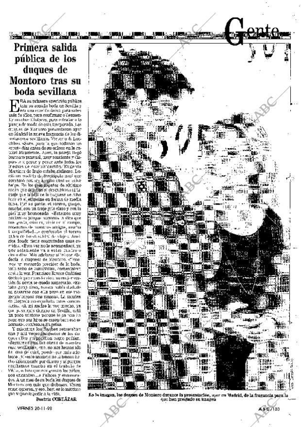 ABC MADRID 20-11-1998 página 133