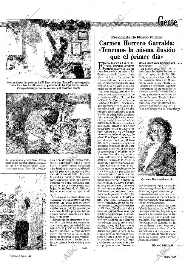 ABC MADRID 20-11-1998 página 135