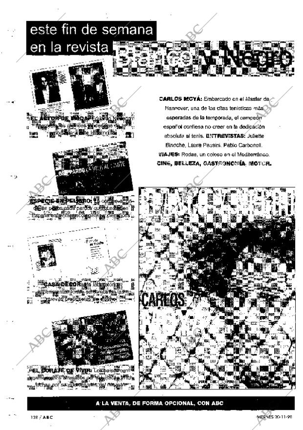 ABC MADRID 20-11-1998 página 138
