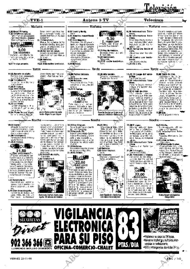 ABC MADRID 20-11-1998 página 143