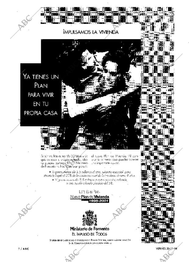 ABC MADRID 20-11-1998 página 2
