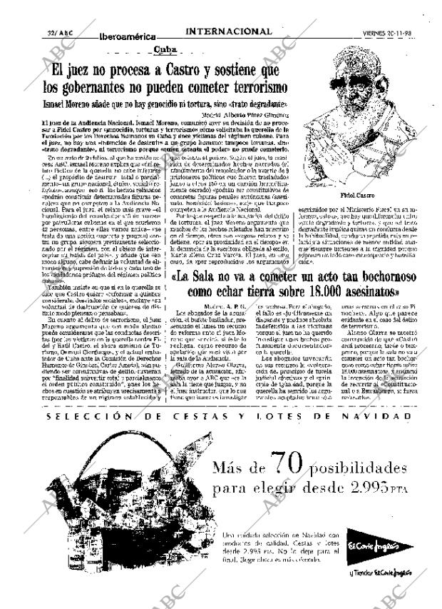 ABC MADRID 20-11-1998 página 32