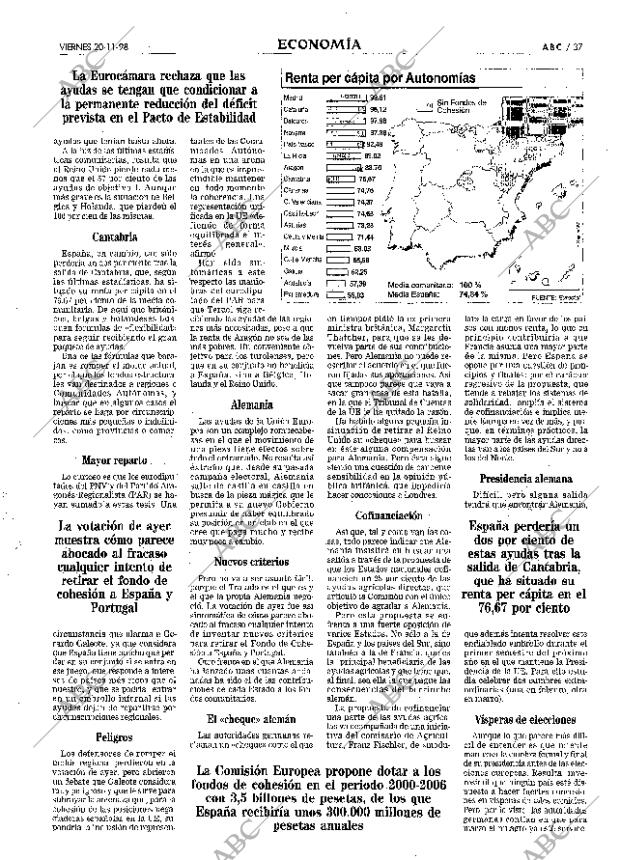 ABC MADRID 20-11-1998 página 37
