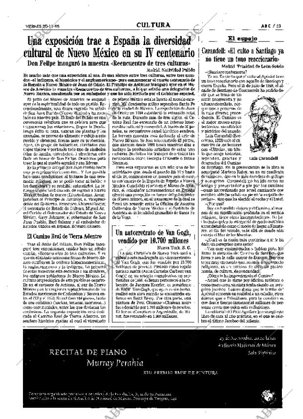ABC MADRID 20-11-1998 página 53