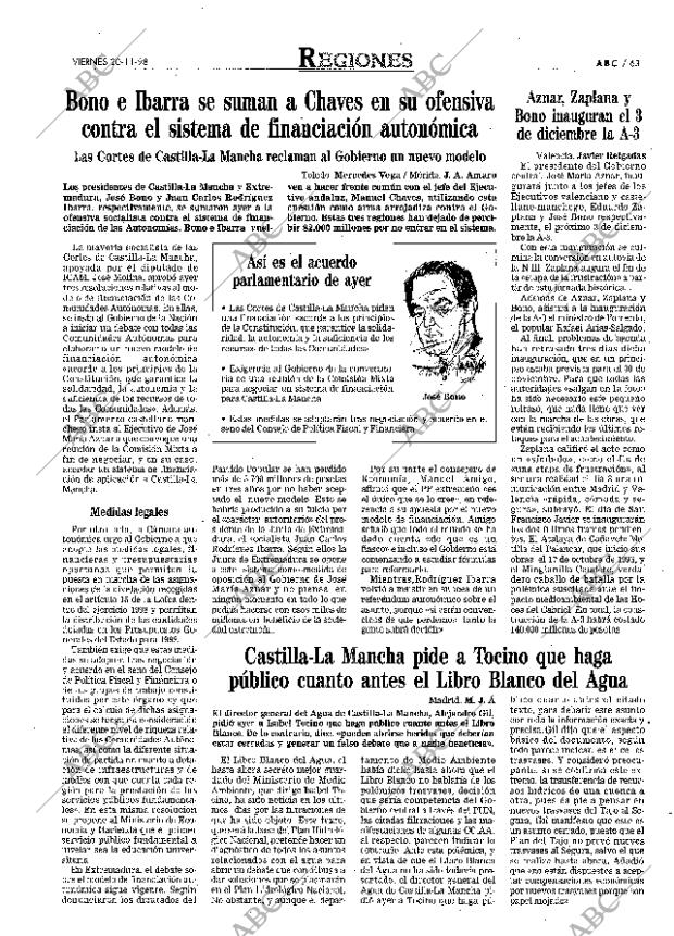 ABC MADRID 20-11-1998 página 63