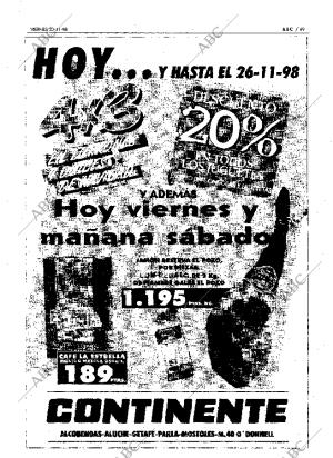 ABC MADRID 20-11-1998 página 69