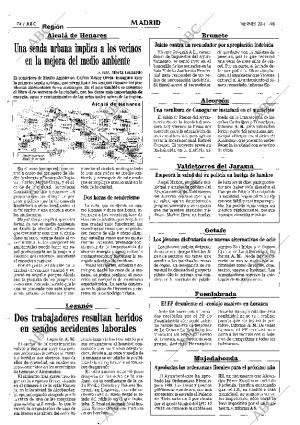 ABC MADRID 20-11-1998 página 74