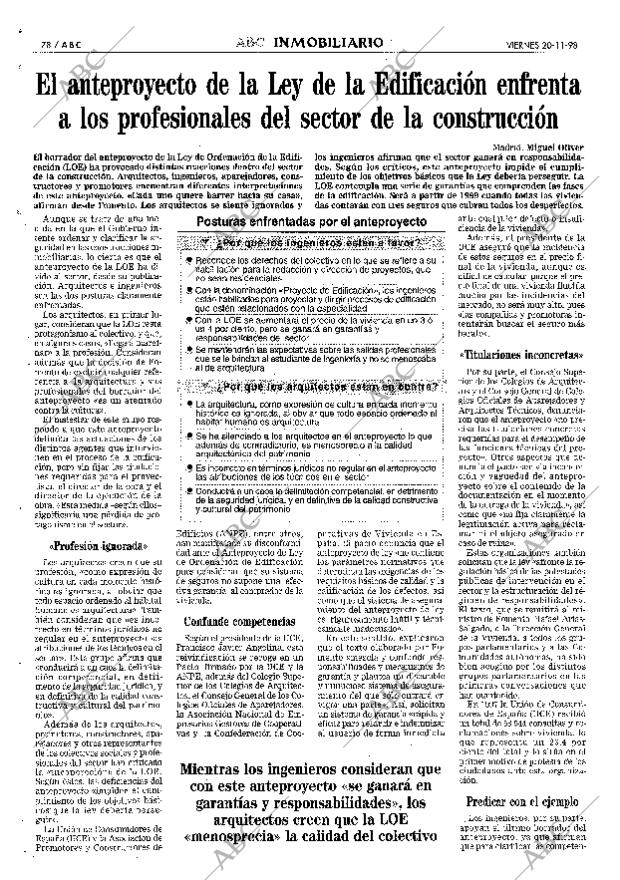 ABC MADRID 20-11-1998 página 78