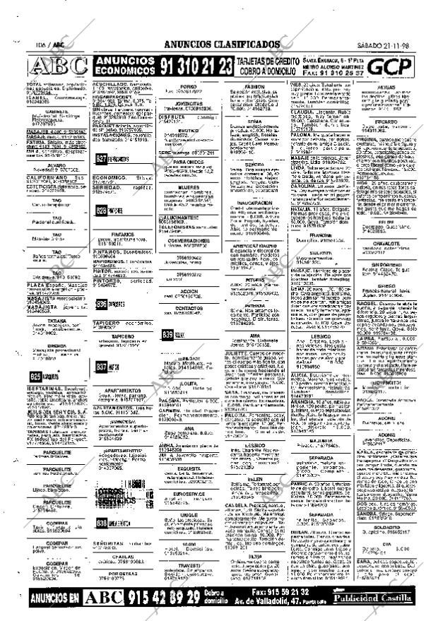 ABC MADRID 21-11-1998 página 106
