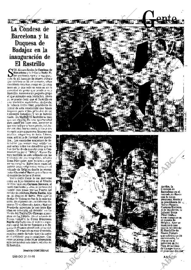 ABC MADRID 21-11-1998 página 111