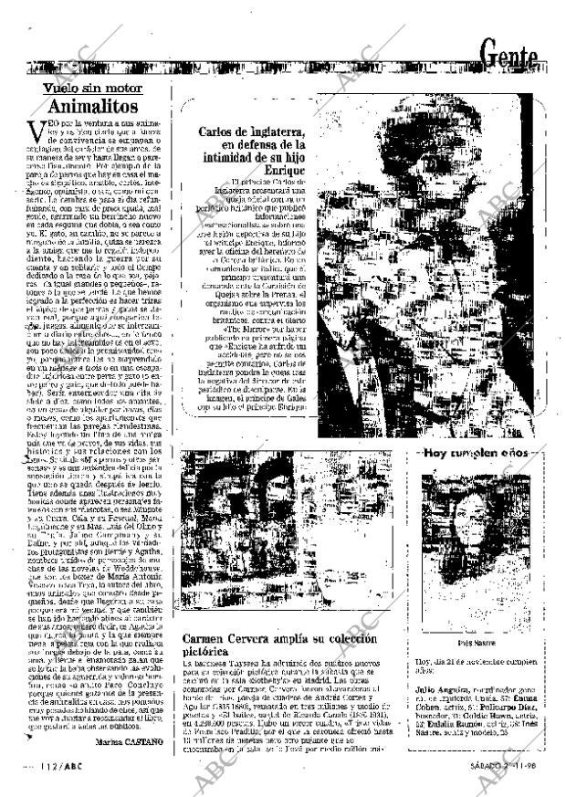 ABC MADRID 21-11-1998 página 112
