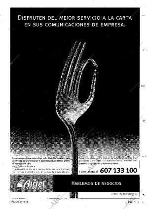 ABC MADRID 21-11-1998 página 113