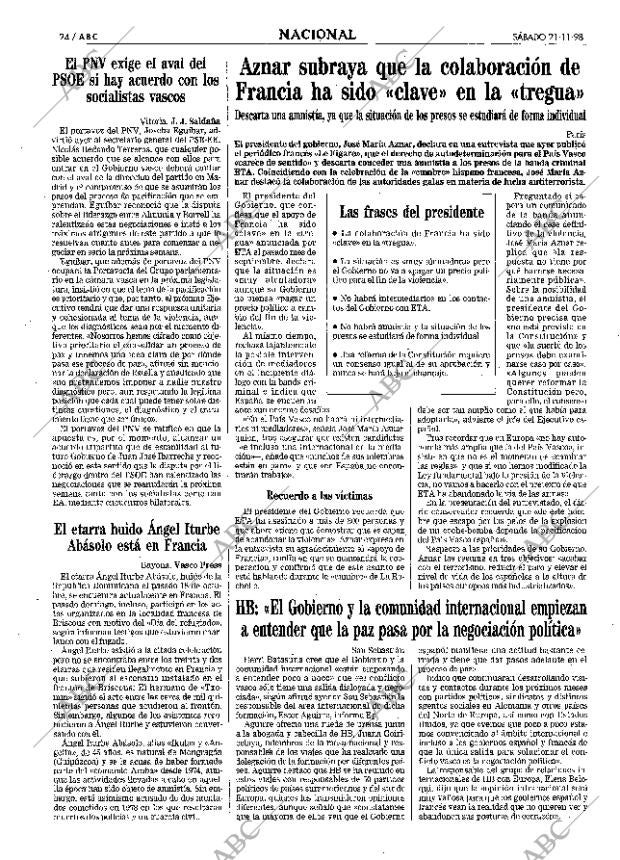 ABC MADRID 21-11-1998 página 24