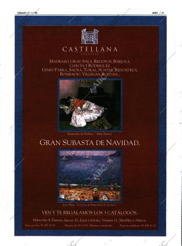 ABC MADRID 21-11-1998 página 31