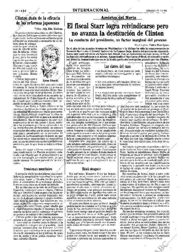 ABC MADRID 21-11-1998 página 32