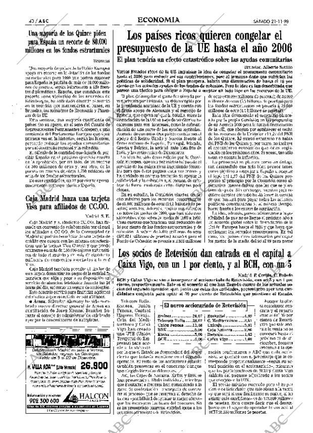 ABC MADRID 21-11-1998 página 40