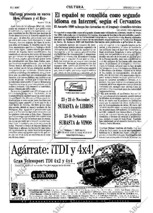 ABC MADRID 21-11-1998 página 50