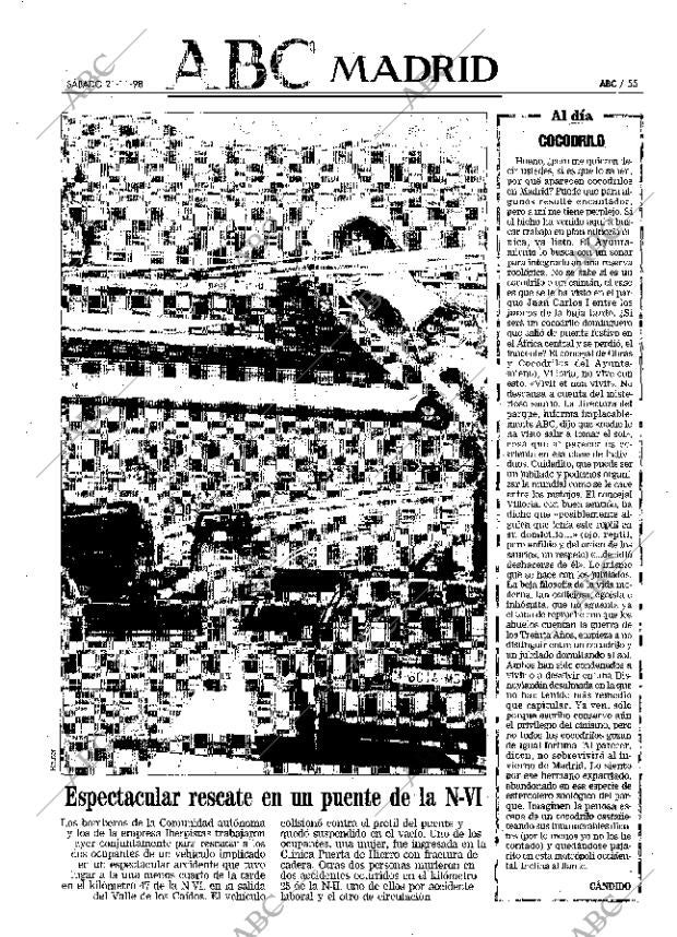 ABC MADRID 21-11-1998 página 55