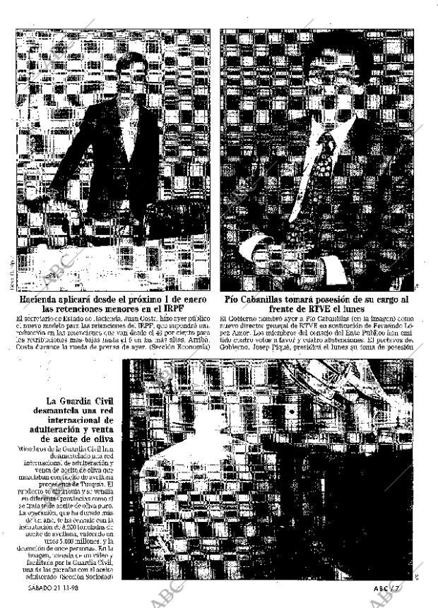 ABC MADRID 21-11-1998 página 7