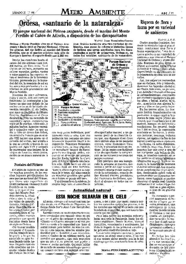 ABC MADRID 21-11-1998 página 71