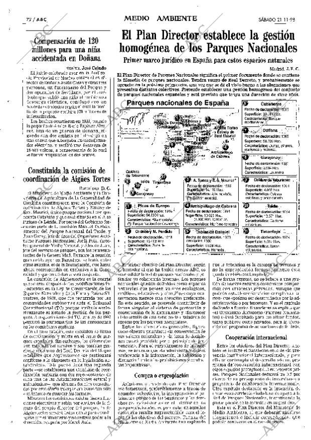 ABC MADRID 21-11-1998 página 72