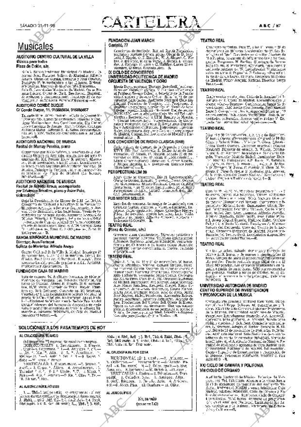 ABC MADRID 21-11-1998 página 87