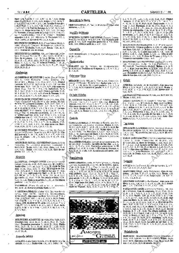 ABC MADRID 21-11-1998 página 96