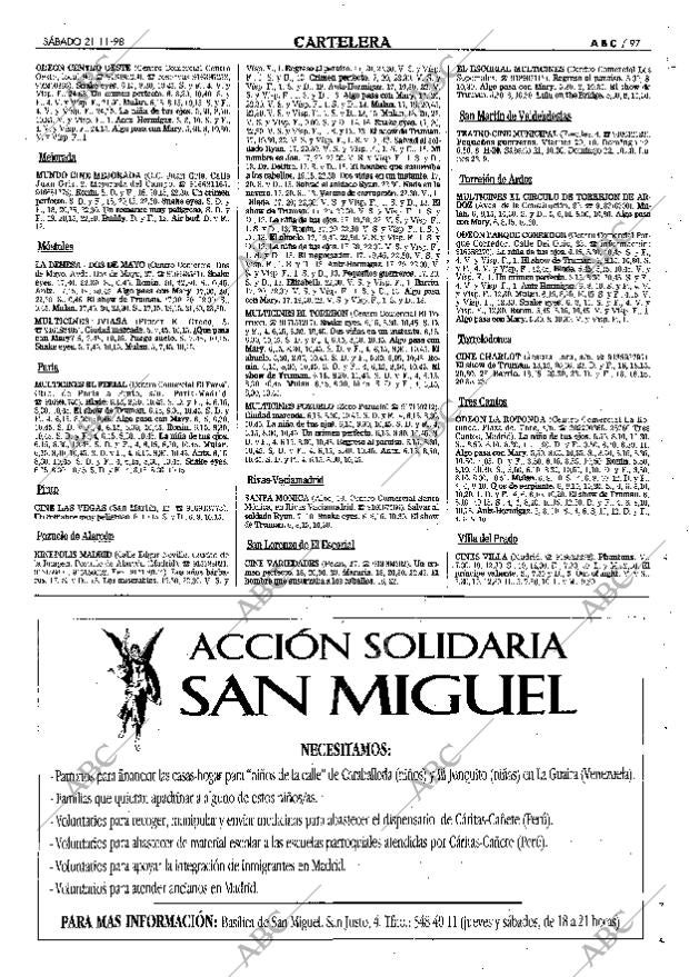 ABC MADRID 21-11-1998 página 97
