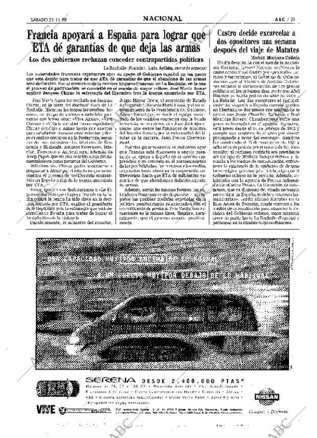 ABC SEVILLA 21-11-1998 página 31