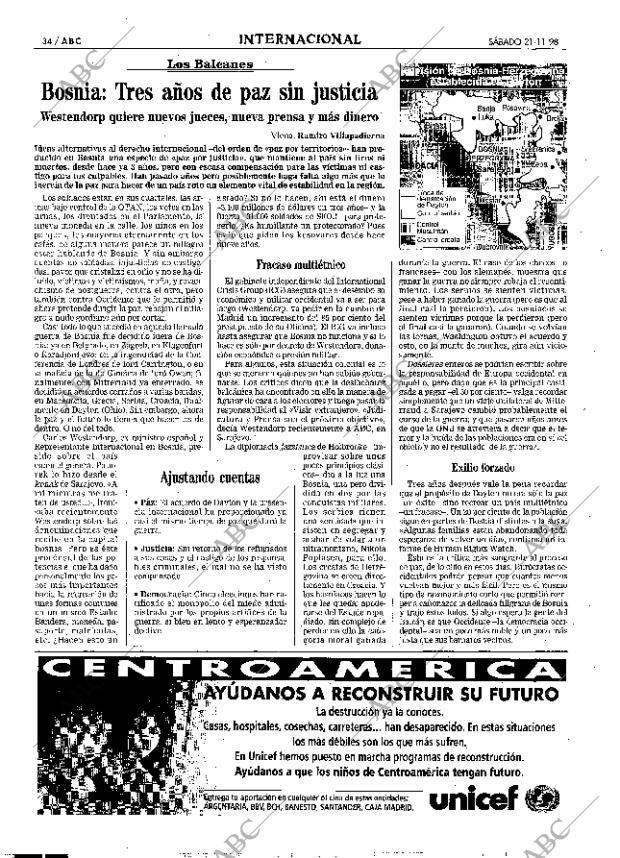 ABC SEVILLA 21-11-1998 página 34