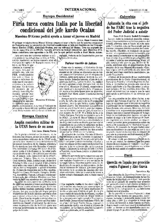 ABC SEVILLA 21-11-1998 página 36