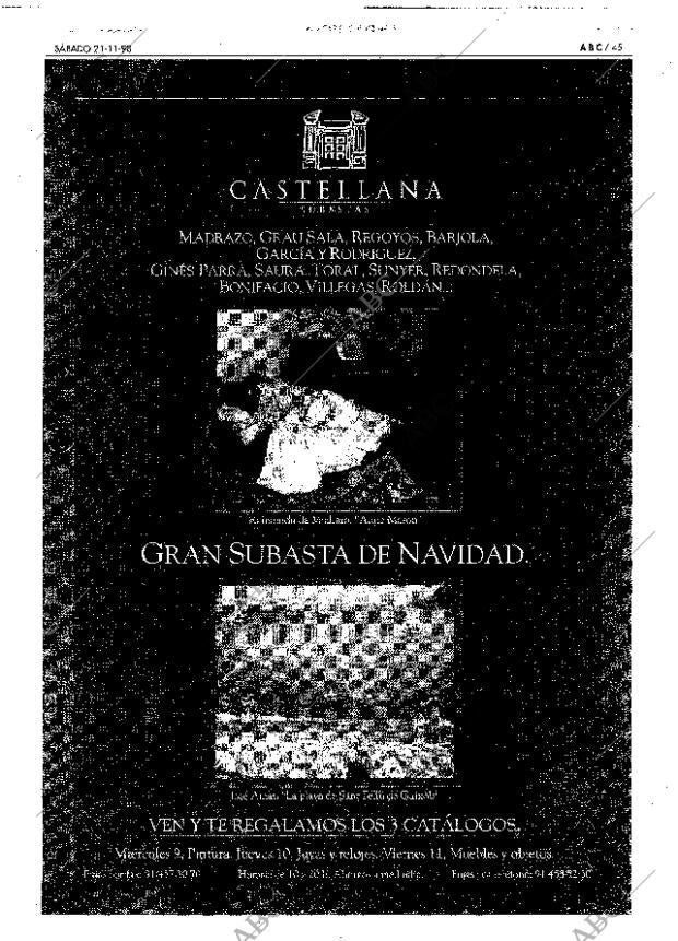 ABC SEVILLA 21-11-1998 página 45