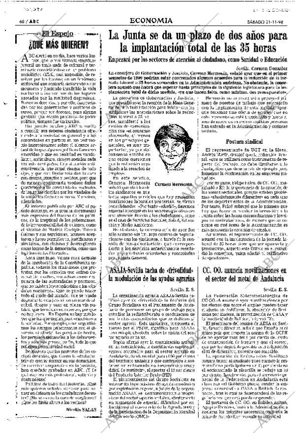 ABC SEVILLA 21-11-1998 página 68