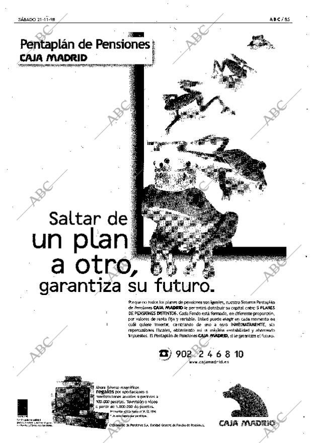 ABC SEVILLA 21-11-1998 página 85