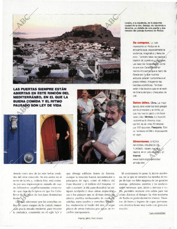 BLANCO Y NEGRO MADRID 22-11-1998 página 92