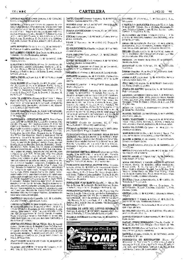 ABC MADRID 23-11-1998 página 100