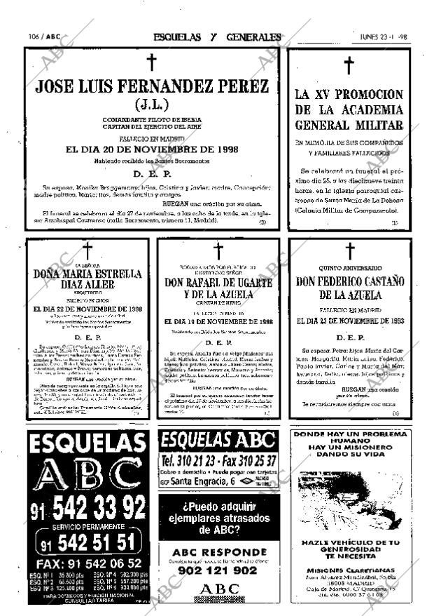 ABC MADRID 23-11-1998 página 106