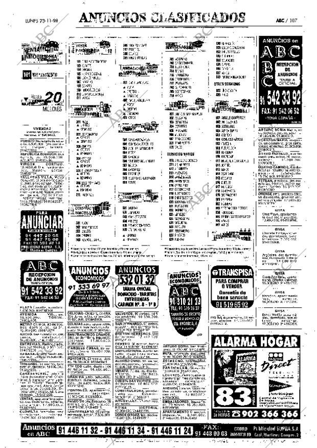ABC MADRID 23-11-1998 página 107