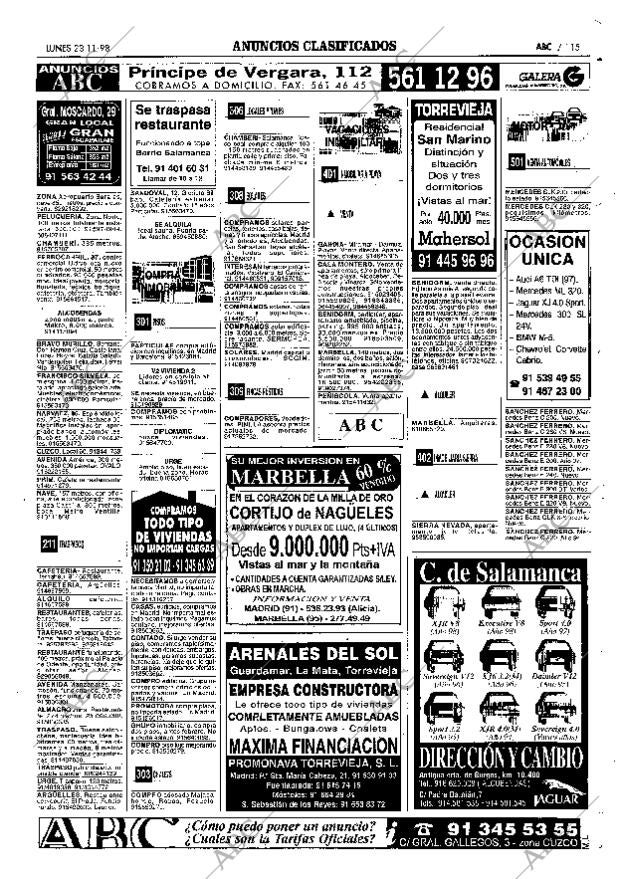 ABC MADRID 23-11-1998 página 115