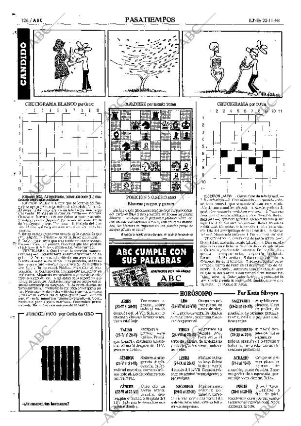 ABC MADRID 23-11-1998 página 126