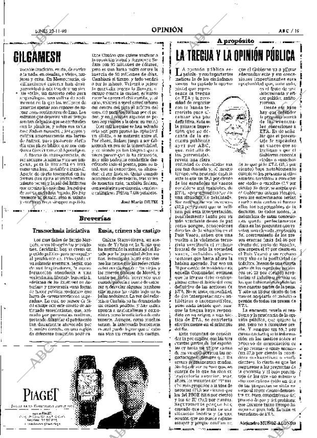 ABC MADRID 23-11-1998 página 19