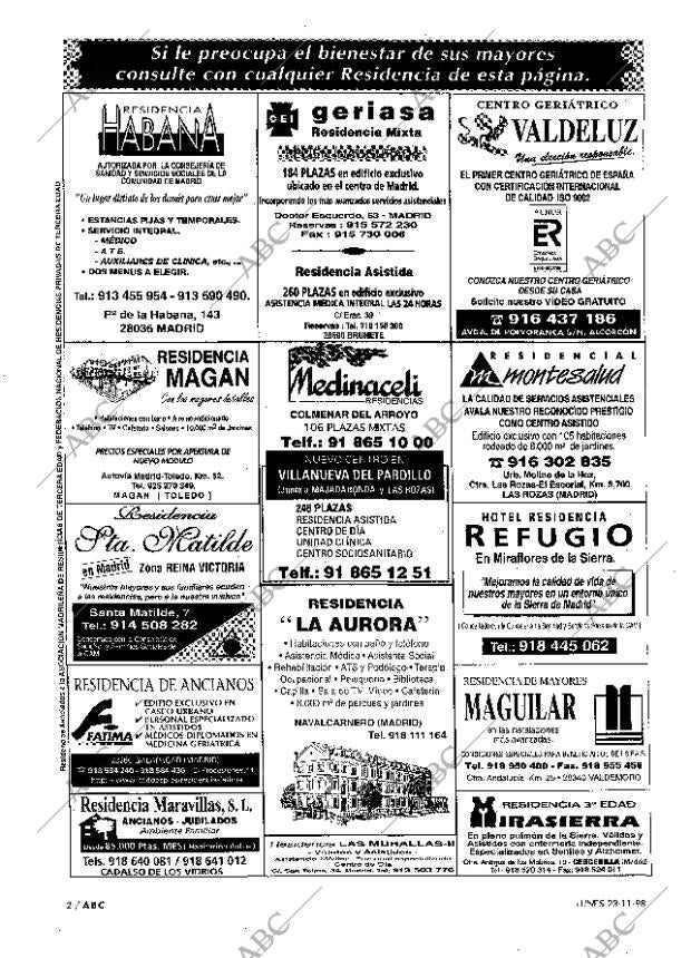 ABC MADRID 23-11-1998 página 2