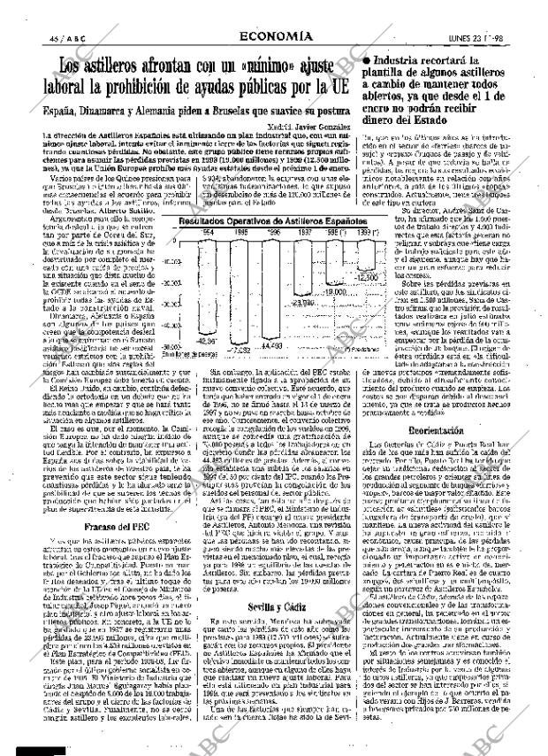 ABC MADRID 23-11-1998 página 46