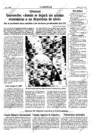 ABC MADRID 23-11-1998 página 86