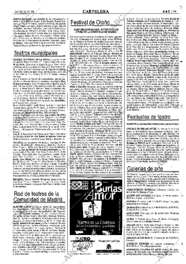 ABC MADRID 23-11-1998 página 99