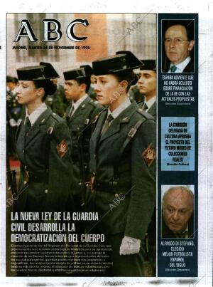 ABC MADRID 24-11-1998 página 1