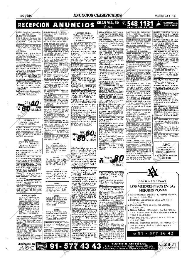 ABC MADRID 24-11-1998 página 102