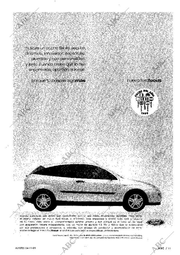 ABC MADRID 24-11-1998 página 11