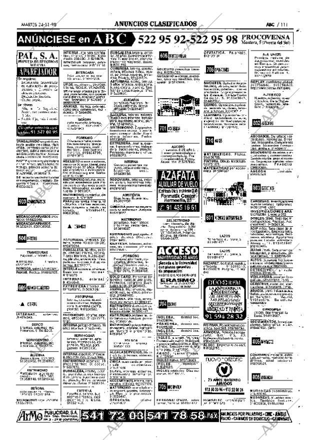 ABC MADRID 24-11-1998 página 111